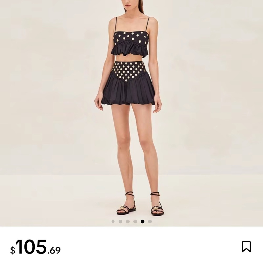 Polka Dot Two-Piece Dress